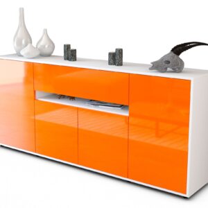 Sideboard Flavia, Orange (180x79x35cm)