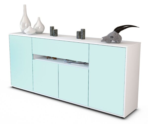 Sideboard Flavia, Mint (180x79x35cm)