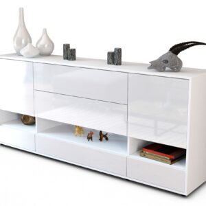 Sideboard Florentina, Weiß (180x79x35cm)