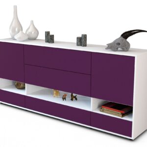 Sideboard Florentina, Lila (180x79x35cm)