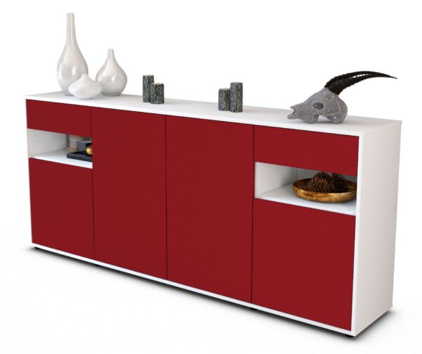 Sideboard Franca, Bordeaux (180x79x35cm)