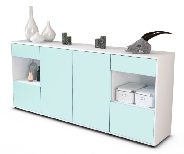 Sideboard Gabriella, Mint (180x79x35cm)