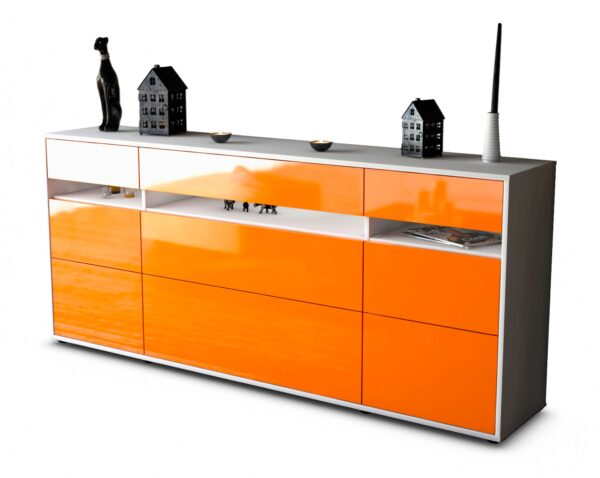 Sideboard Giada, Orange (180x79x35cm)