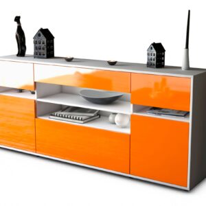 Sideboard Gina, Orange (180x79x35cm)