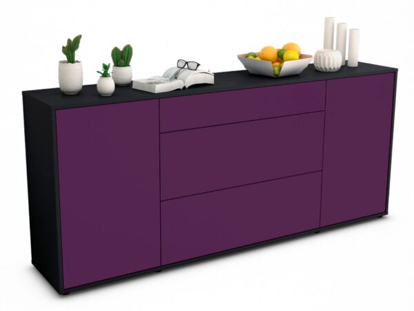 Sideboard Eleonora, Lila (180x79x35cm)