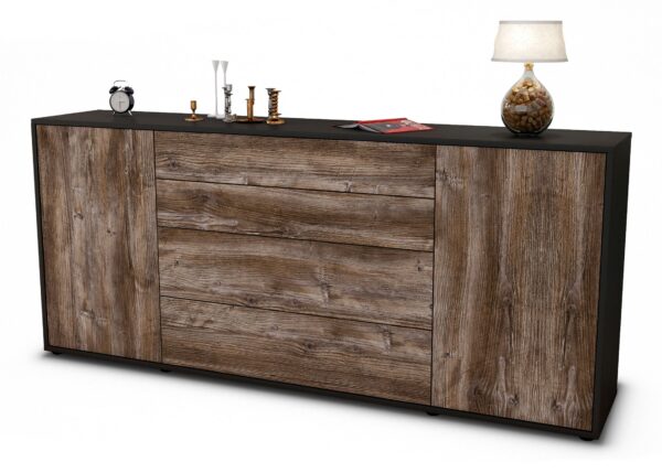 Sideboard Elettra, Treibholz (180x79x35cm)