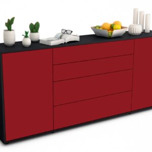 Sideboard Elettra, Bordeaux (180x79x35cm)