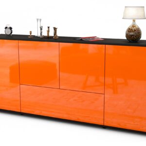 Sideboard Eli, Orange (180x79x35cm)