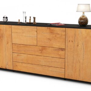 Sideboard Eliana, Eiche (180x79x35cm)