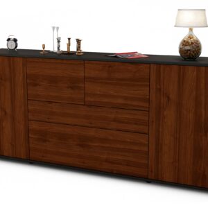 Sideboard Elisa, Walnuss (180x79x35cm)