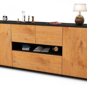 Sideboard Elisabetta, Eiche (180x79x35cm)