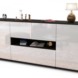 Sideboard Elisabetta, Weiß (180x79x35cm)