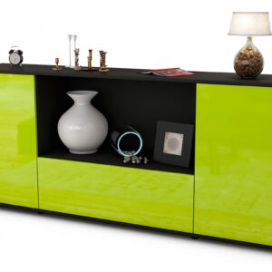 Sideboard Ella, Grün (180x79x35cm)