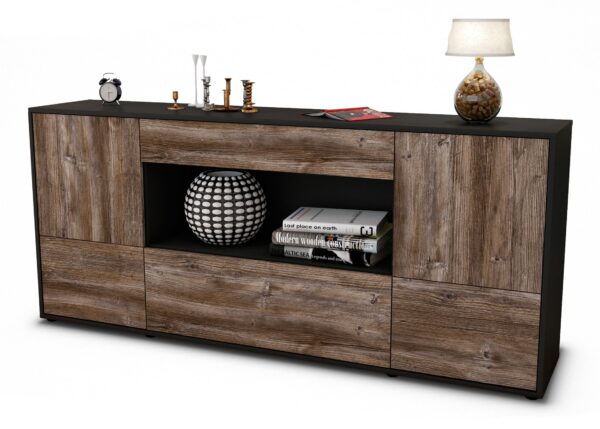 Sideboard Elodie, Treibholz (180x79x35cm)