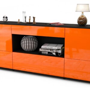 Sideboard Elodie, Orange (180x79x35cm)