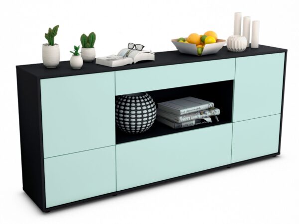 Sideboard Elodie, Mint (180x79x35cm)