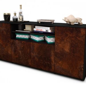 Sideboard Elsita, Rost (180x79x35cm)