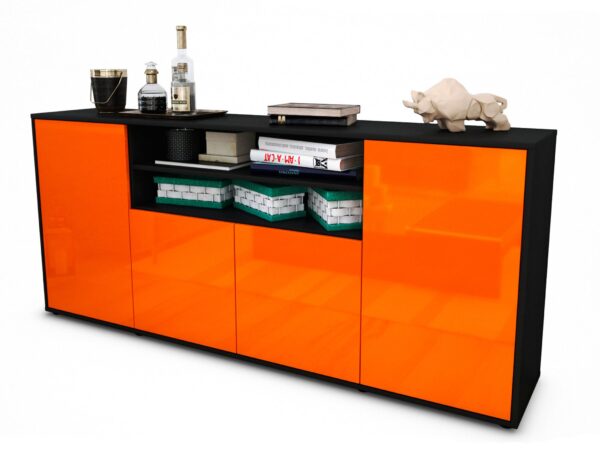 Sideboard Elsita, Orange (180x79x35cm)