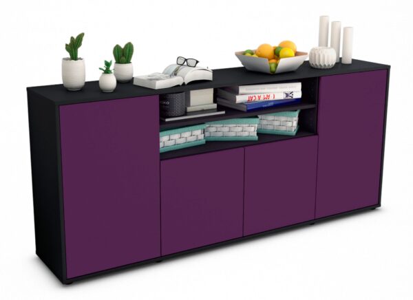 Sideboard Elsita, Lila (180x79x35cm)