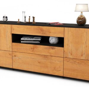 Sideboard Elvira, Eiche (180x79x35cm)