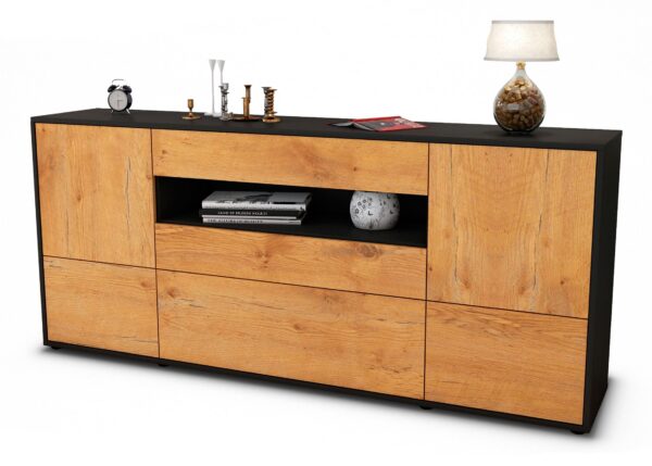 Sideboard Elvira, Eiche (180x79x35cm)