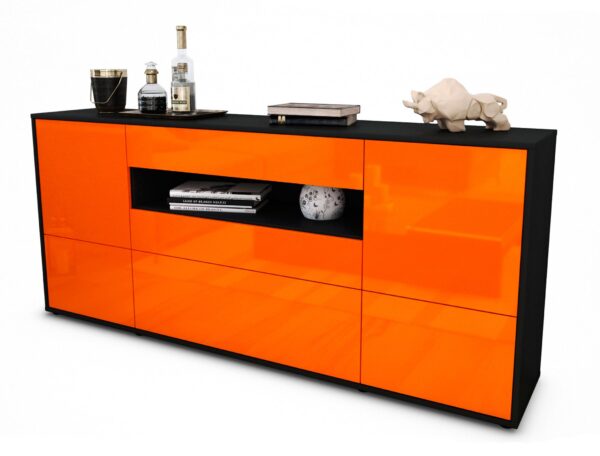Sideboard Elvira, Orange (180x79x35cm)