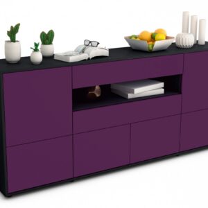 Sideboard Emely, Lila (180x79x35cm)