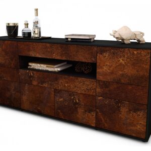 Sideboard Emerelda, Rost (180x79x35cm)