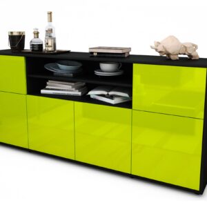 Sideboard Emilia, Grün (180x79x35cm)