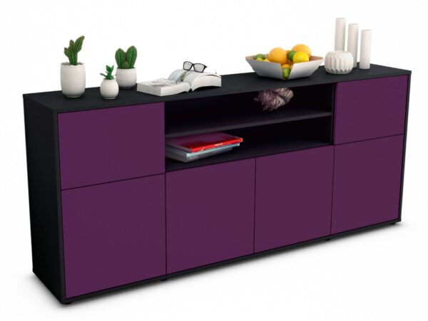 Sideboard Emilia, Lila (180x79x35cm)