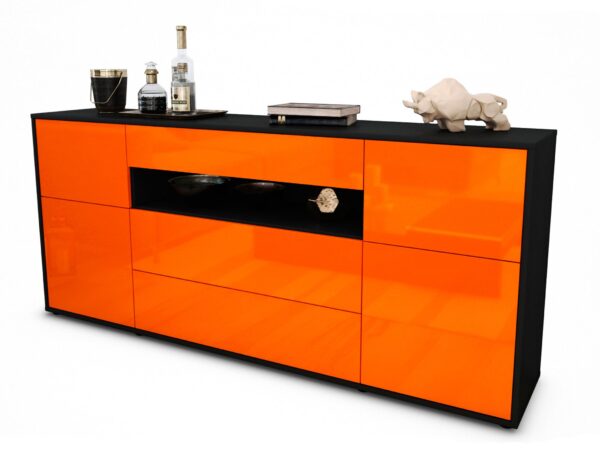 Sideboard Emma, Orange (180x79x35cm)
