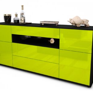 Sideboard Emma, Grün (180x79x35cm)
