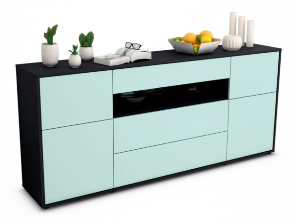 Sideboard Emma, Mint (180x79x35cm)