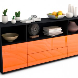Sideboard Enza, Orange (180x79x35cm)