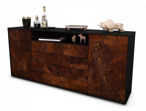 Sideboard Enzo, Rost (180x79x35cm)