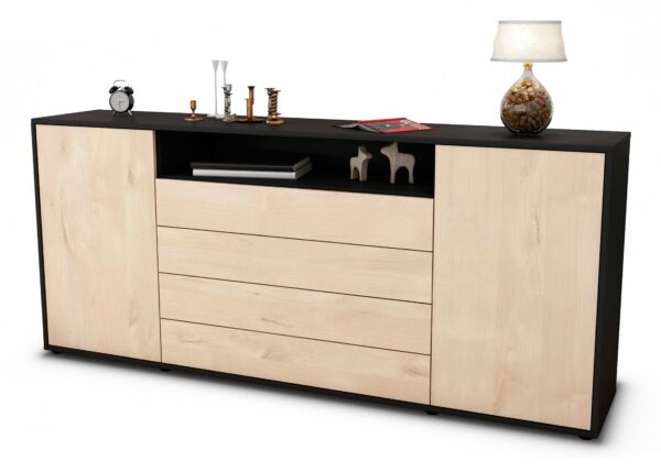 Sideboard Enzo, Zeder (180x79x35cm)