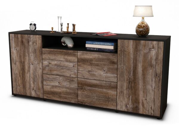 Sideboard Ephenia, Treibholz (180x79x35cm)
