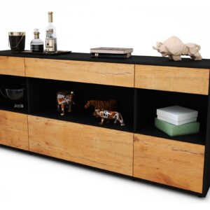 Sideboard Fabiana, Eiche (180x79x35cm)