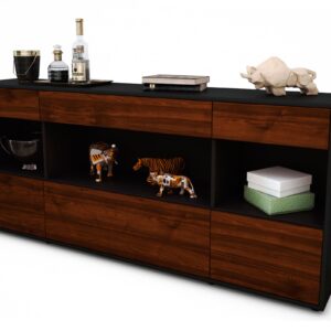 Sideboard Fabiana, Walnuss (180x79x35cm)