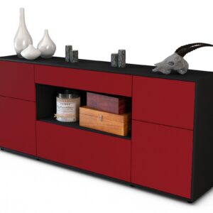 Sideboard Fabiola, Bordeaux (180x79x35cm)
