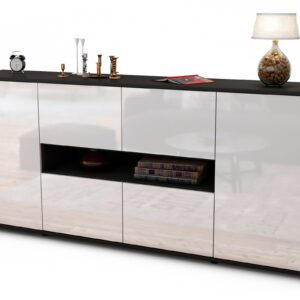 Sideboard Farina, Weiß (180x79x35cm)