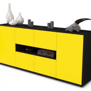 Sideboard Farina, Gelb (180x79x35cm)