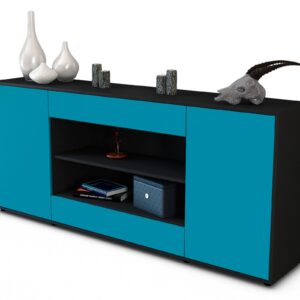 Sideboard Feli, Türkis (180x79x35cm)