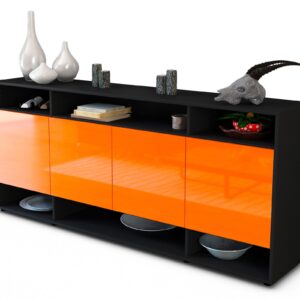 Sideboard Felia, Orange (180x79x35cm)