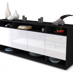Sideboard Felia, Weiß (180x79x35cm)