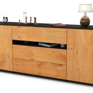 Sideboard Fernanda, Eiche (180x79x35cm)