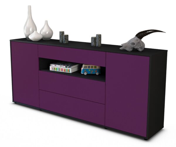 Sideboard Filippa, Lila (180x79x35cm)