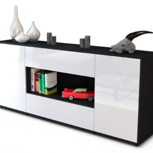Sideboard Filomena, Weiß (180x79x35cm)