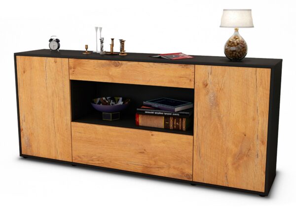 Sideboard Fiora, Eiche (180x79x35cm)