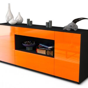 Sideboard Fiora, Orange (180x79x35cm)